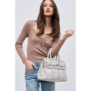 URBAN EXP - Dixie Satchel - BLUE MULT