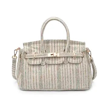 URBAN EXP - Dixie Satchel - GREEN MULT