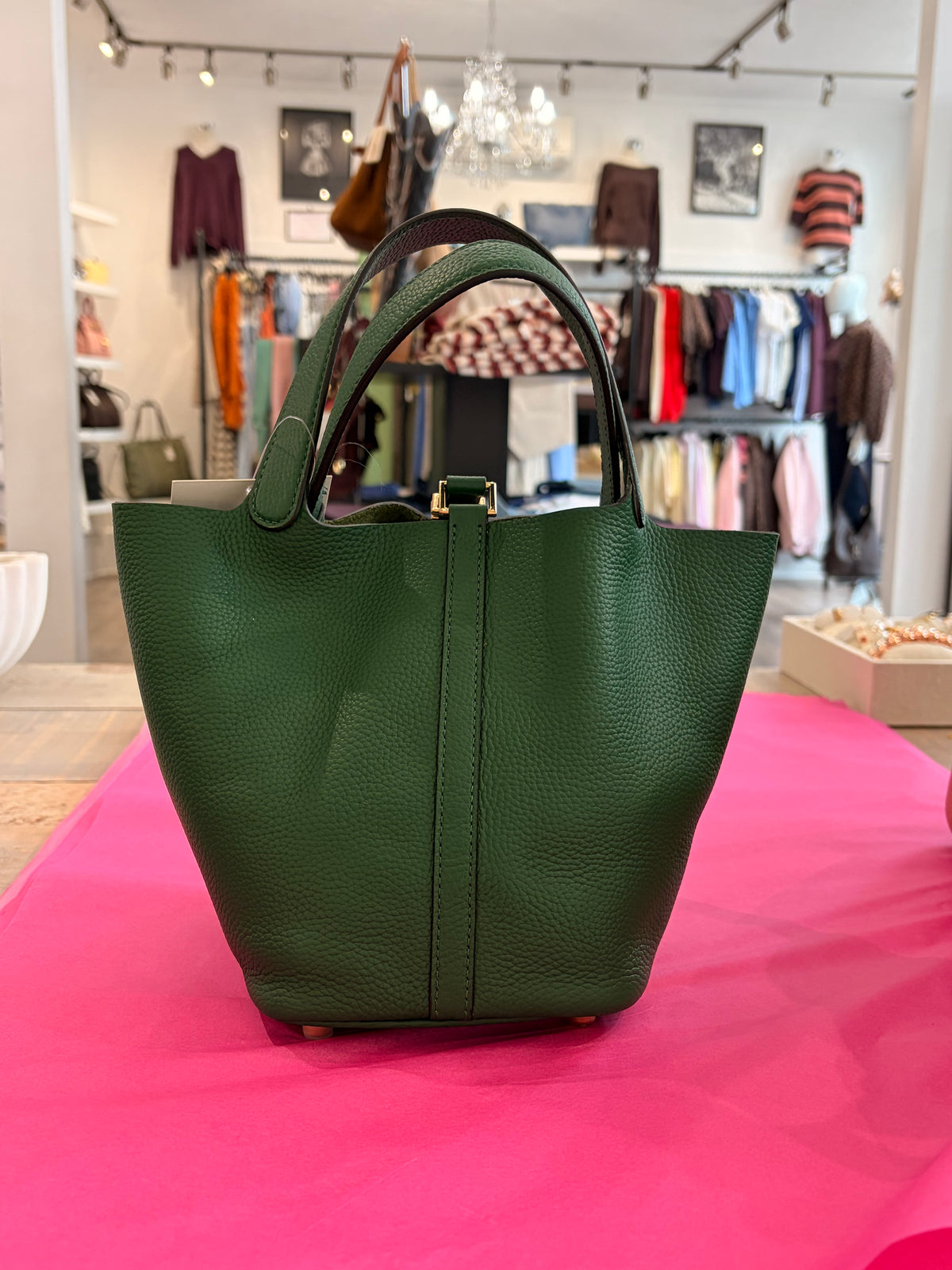 Inzi Handbag Green