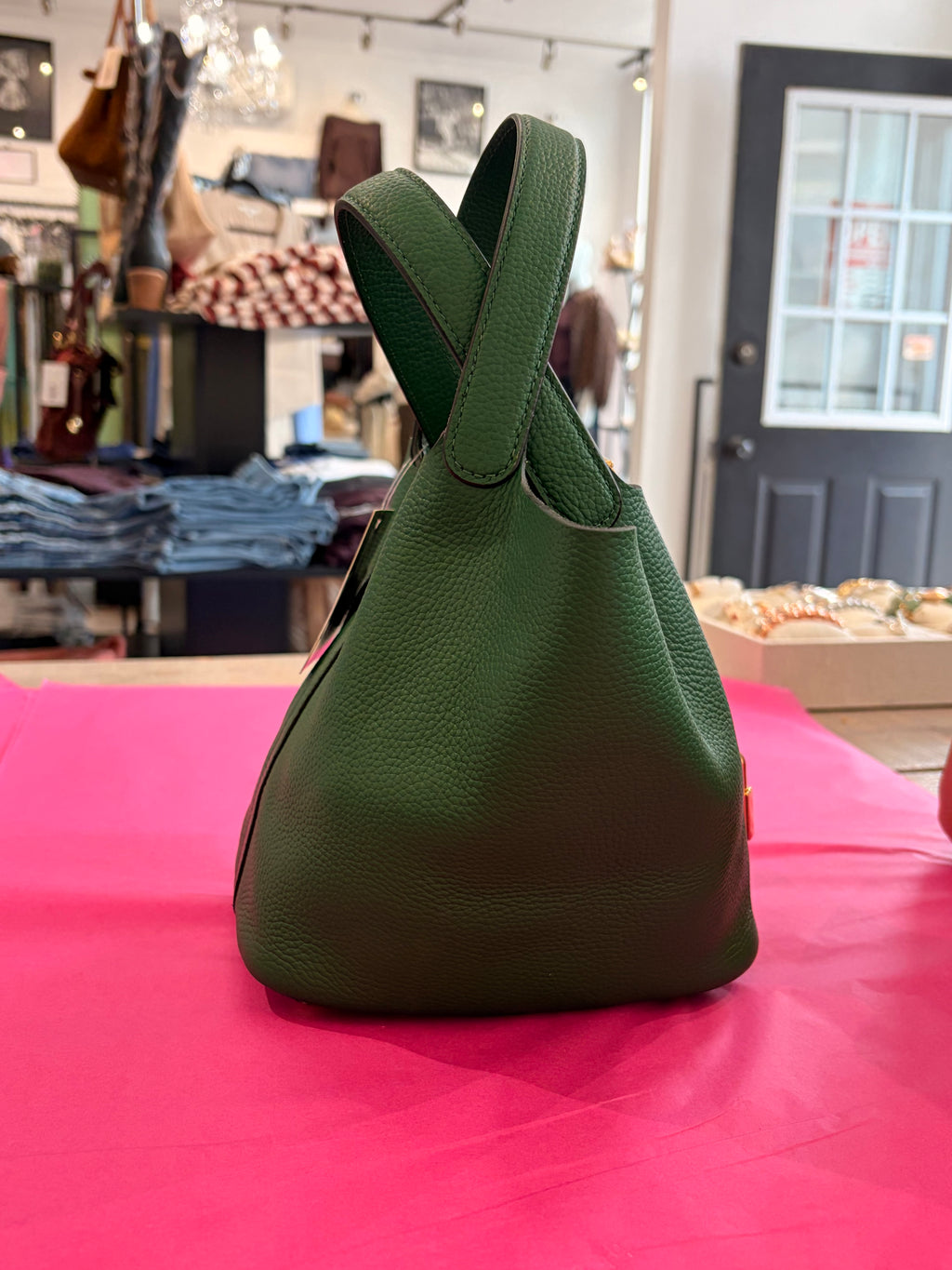 Inzi Handbag Green