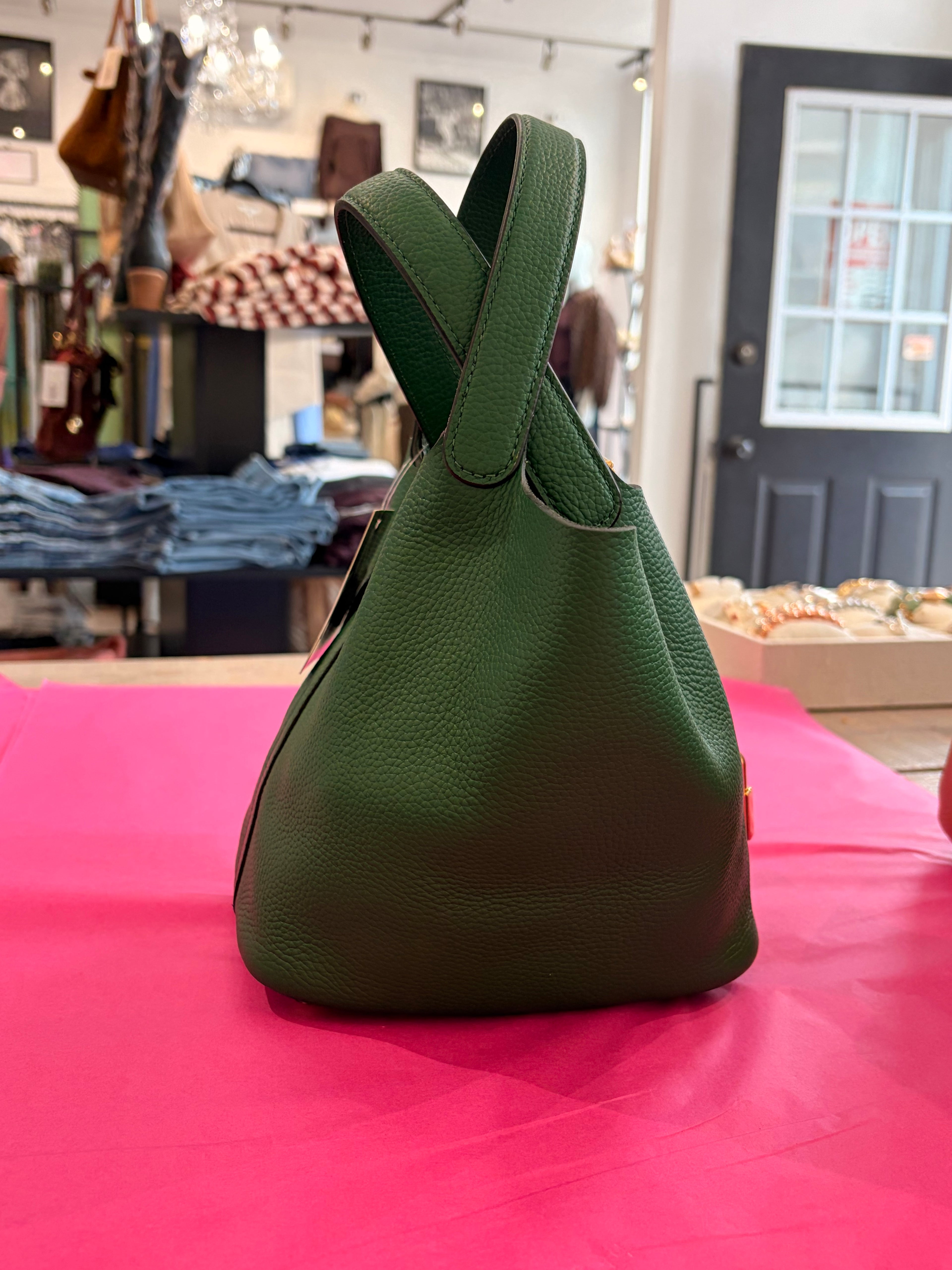 Inzi Handbag Green