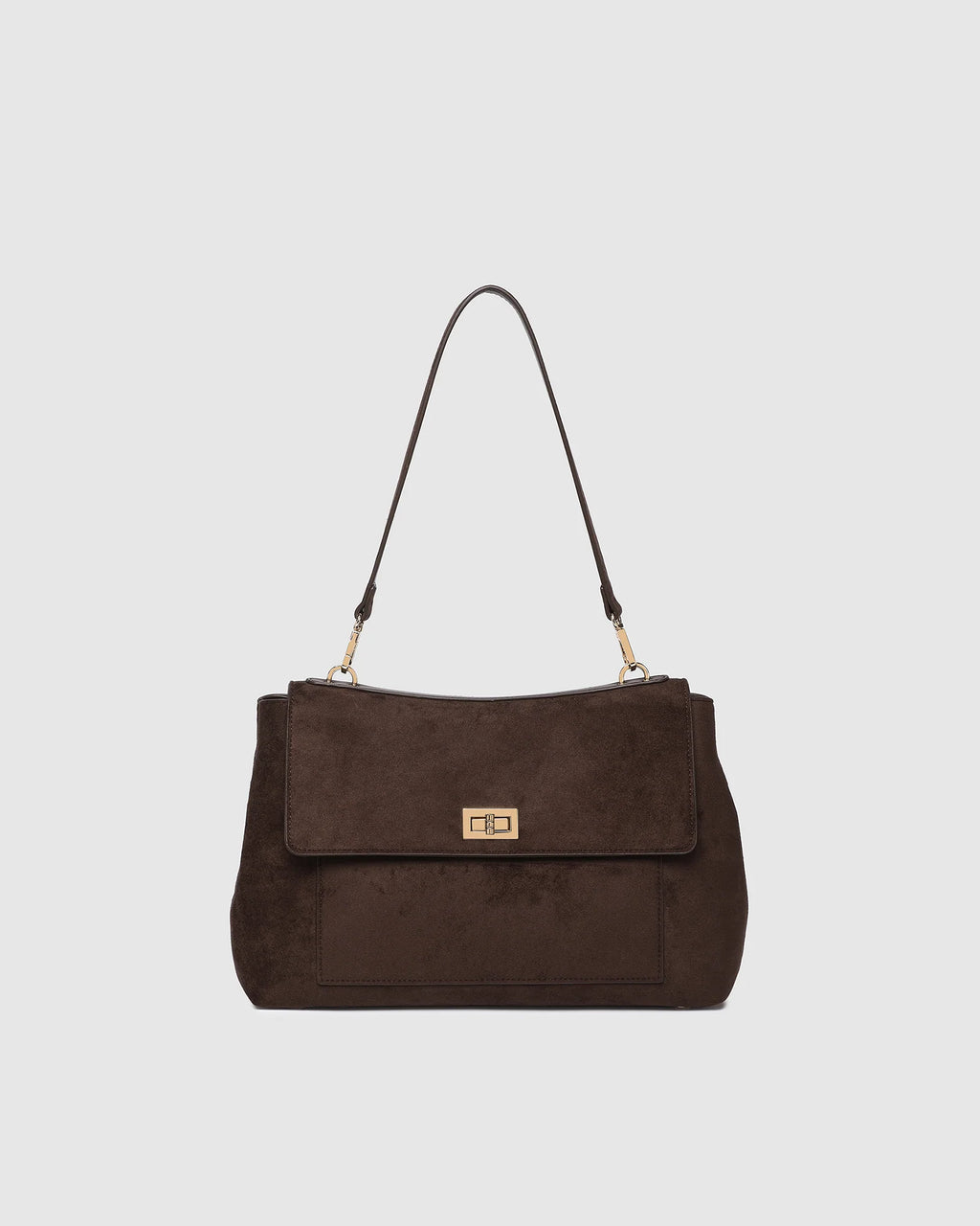 Arden Suede Shoulder Bag