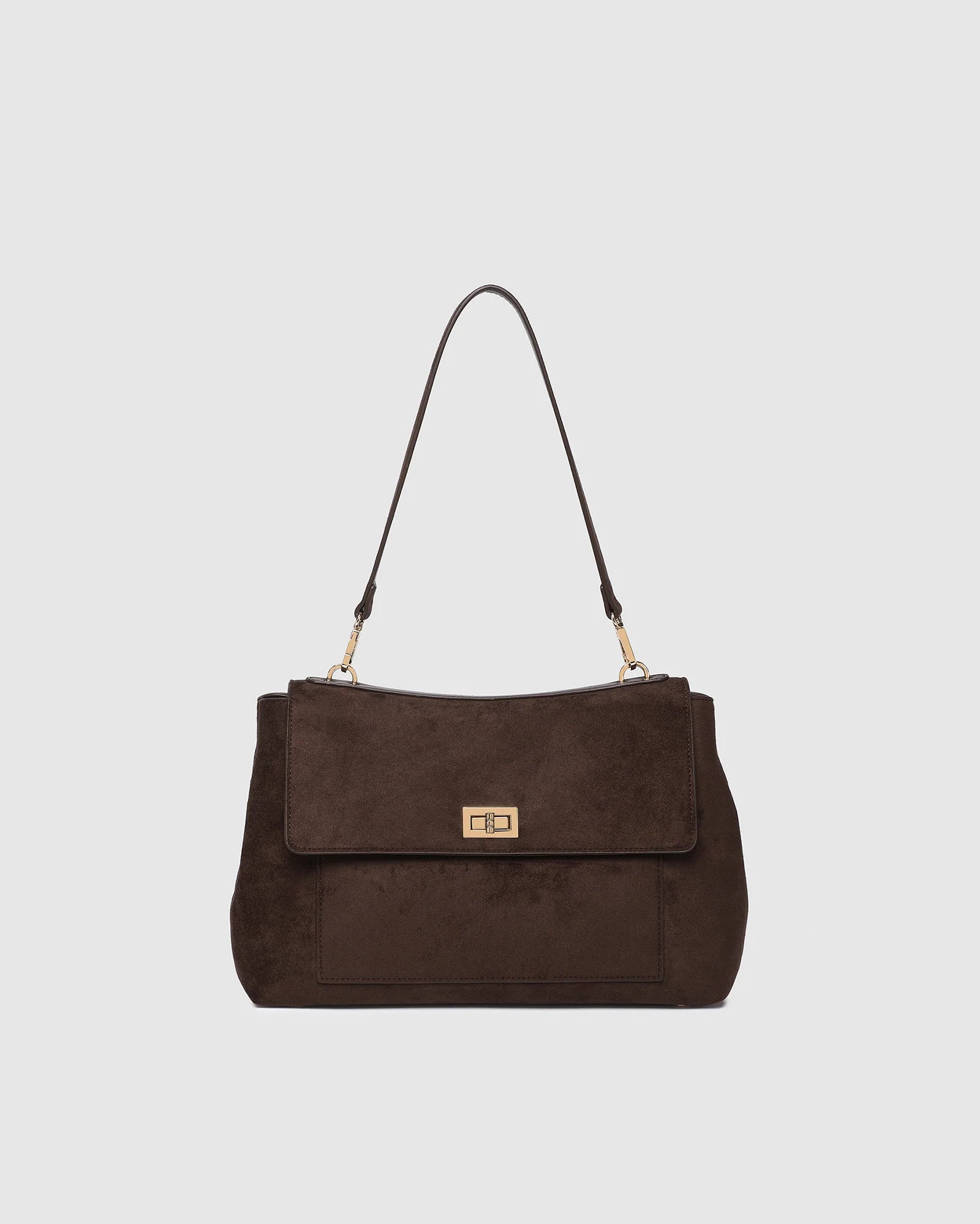 Arden Suede Shoulder Bag