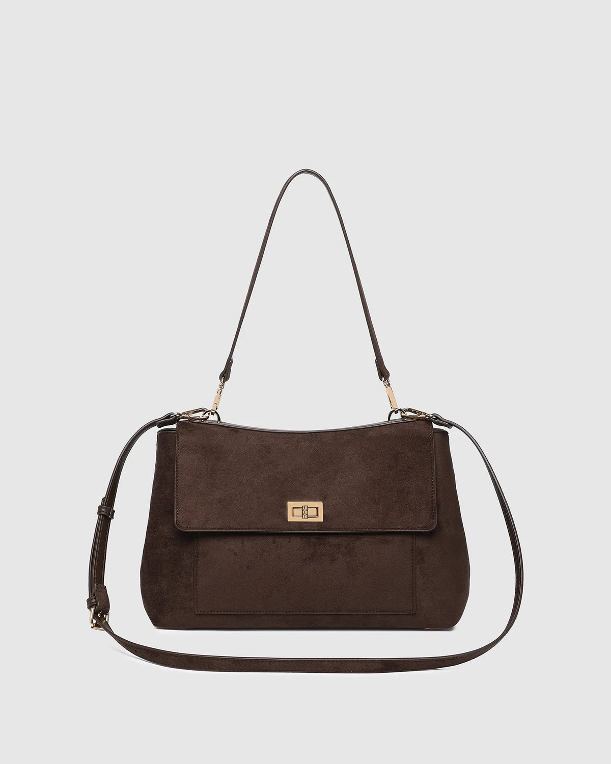 Arden Suede Shoulder Bag