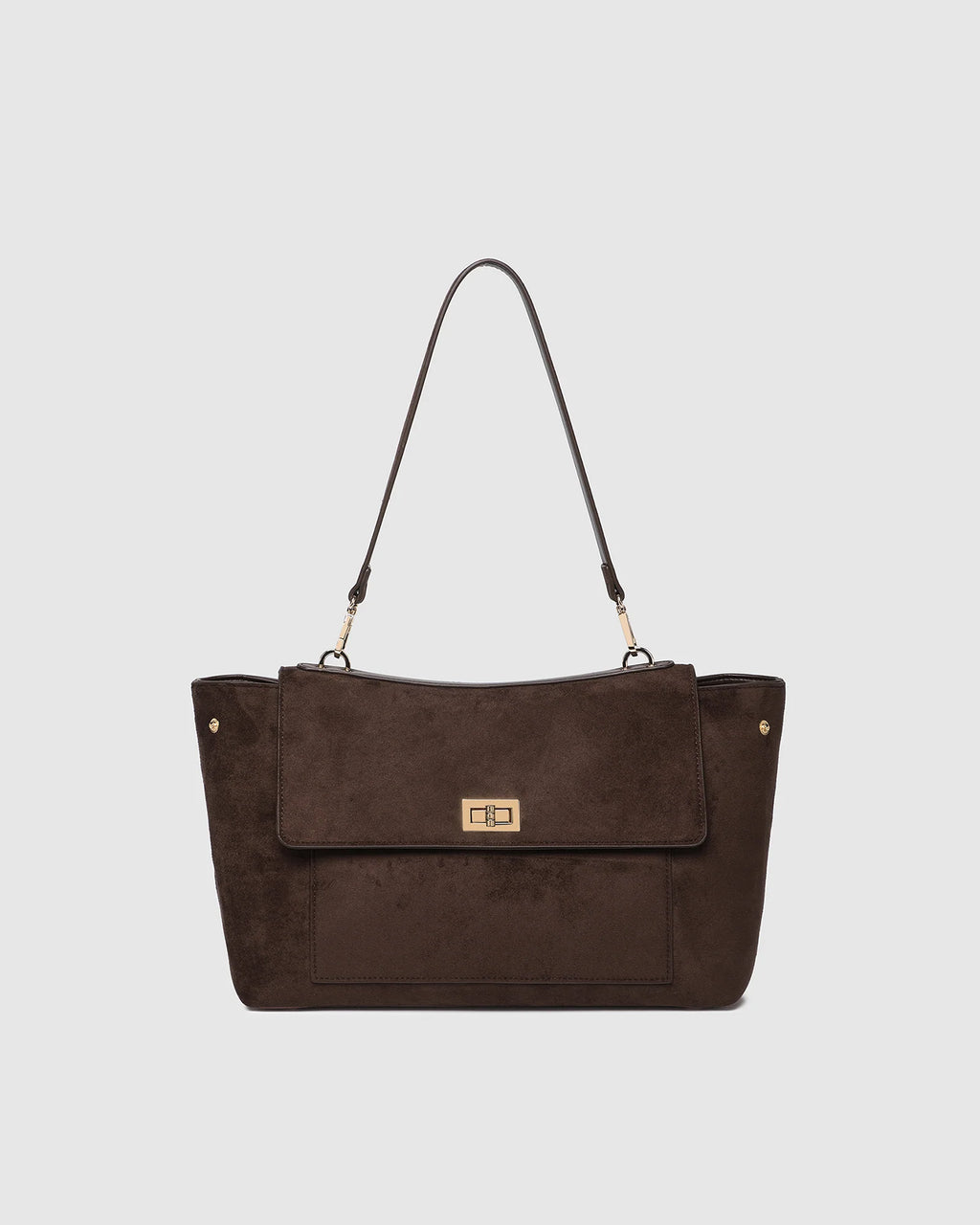 Arden Suede Shoulder Bag