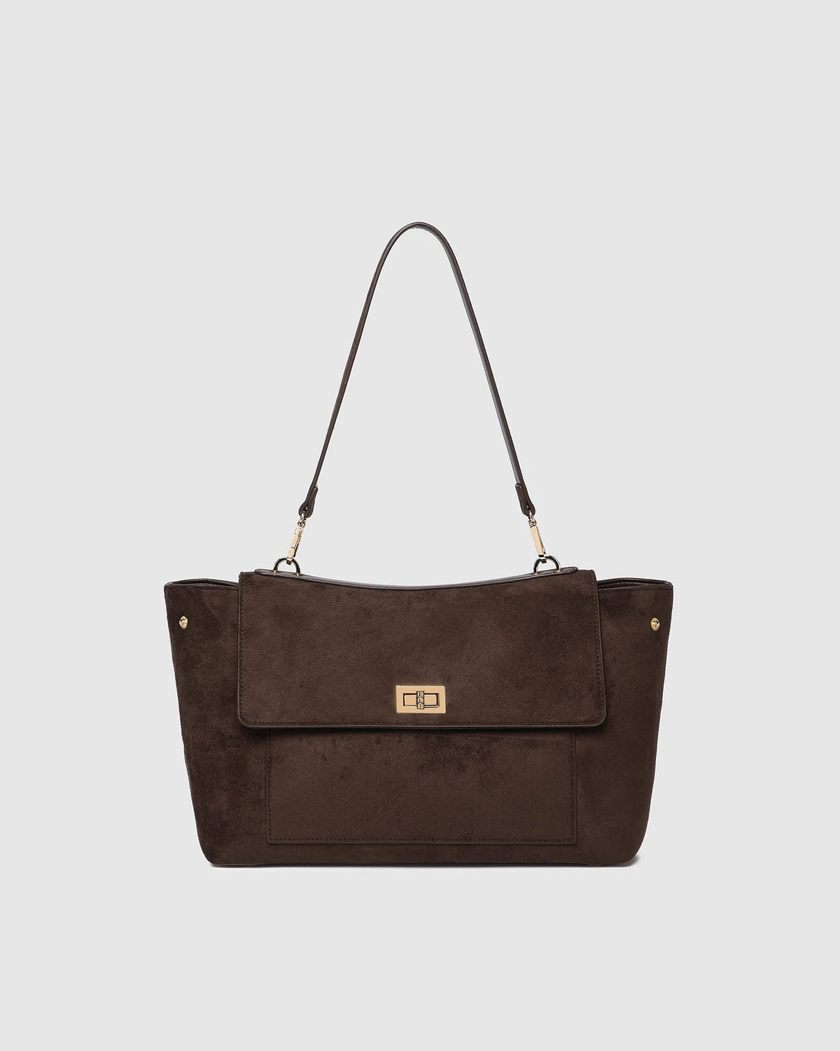 Arden Suede Shoulder Bag