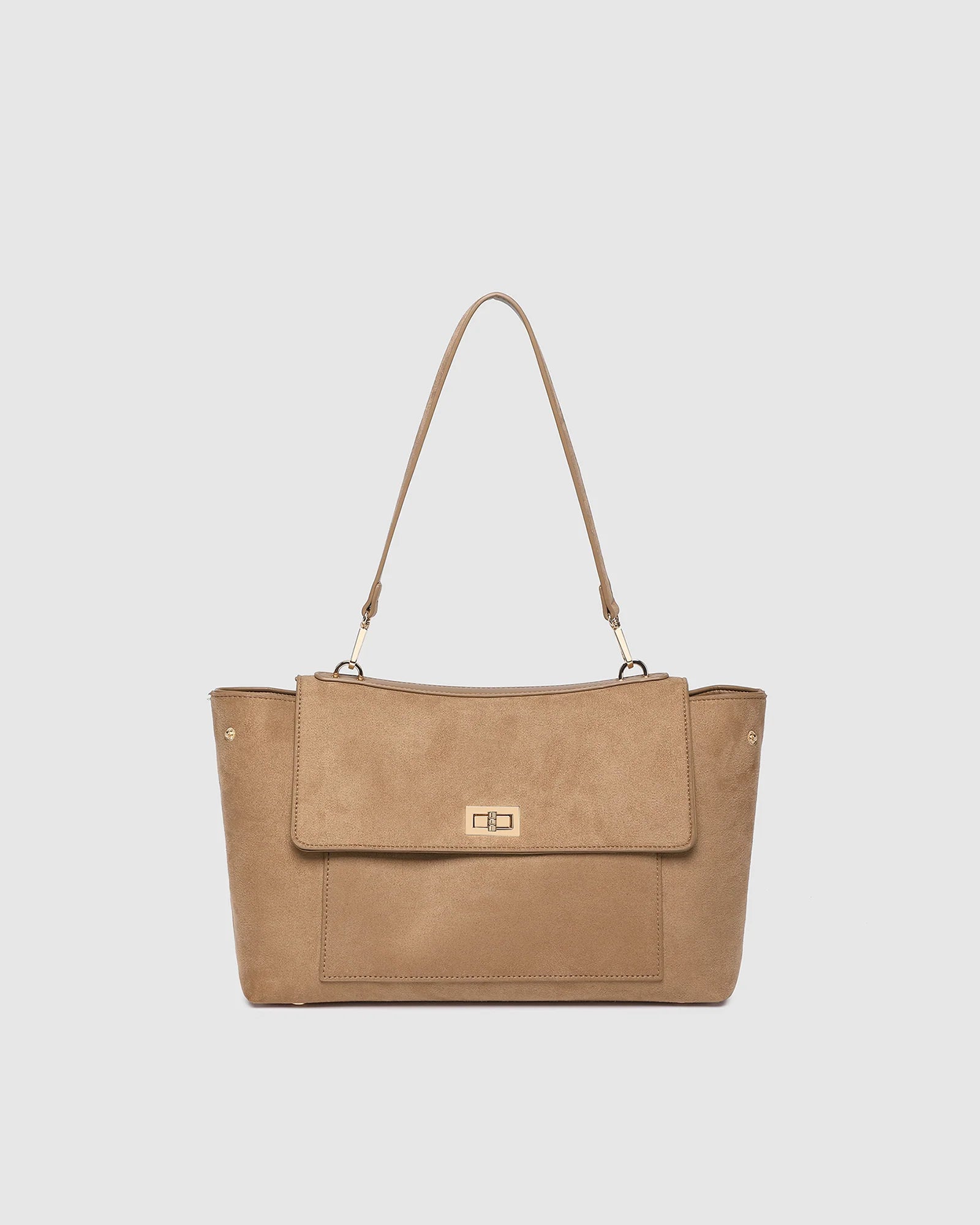 Arden Suede Shoulder Bag