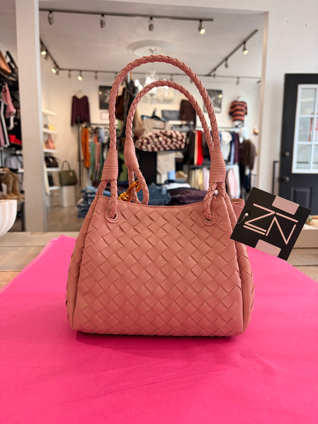 Inzi Handbag Pink