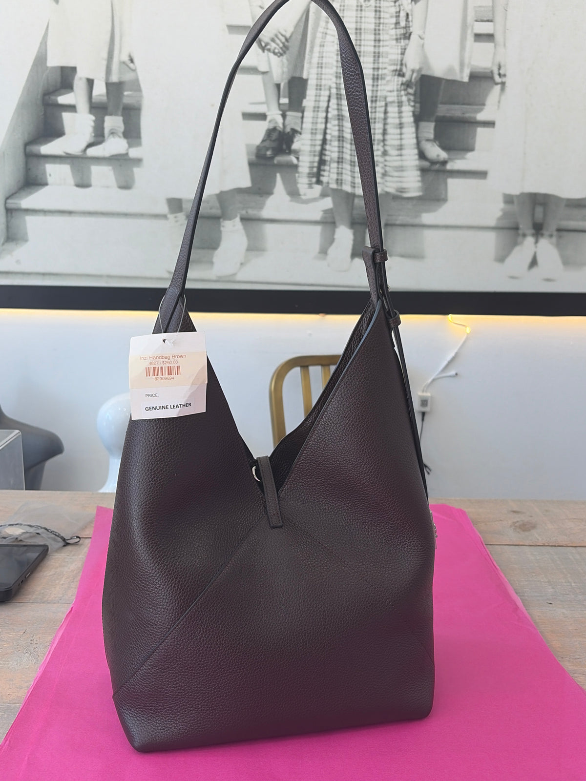 Inzi Handbag Brown