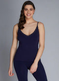 Bamboo Tank Top with Lace