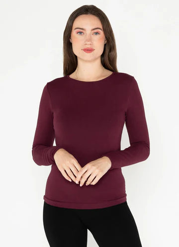 Bamboo Long Sleeve Crew Neck