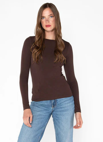 Bamboo Long Sleeve Crew Neck