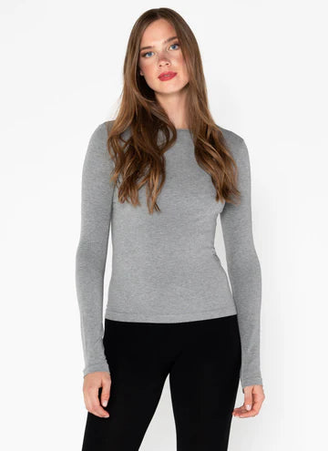 Bamboo Long Sleeve Crew Neck