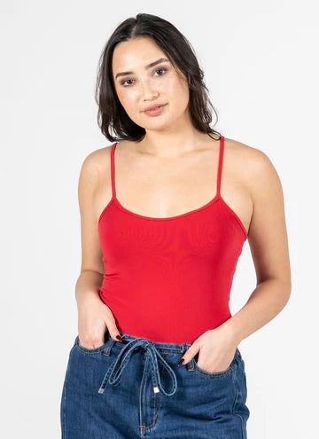 CEST MOI Bamboo Spaghetti Strap Cami