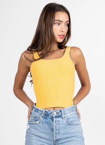 CEST MOI Ottoman Ribbed Tank