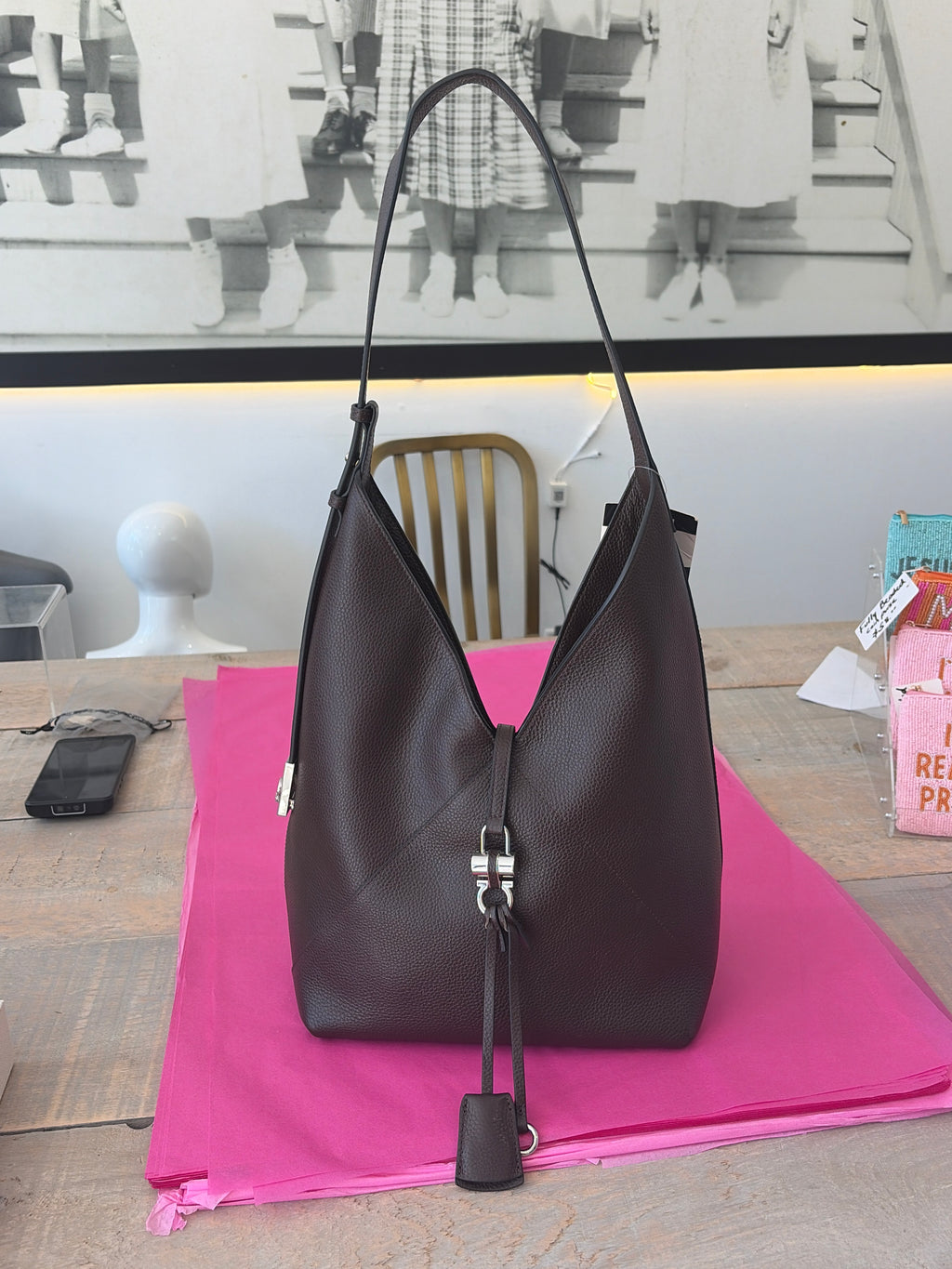 Inzi Handbag Brown