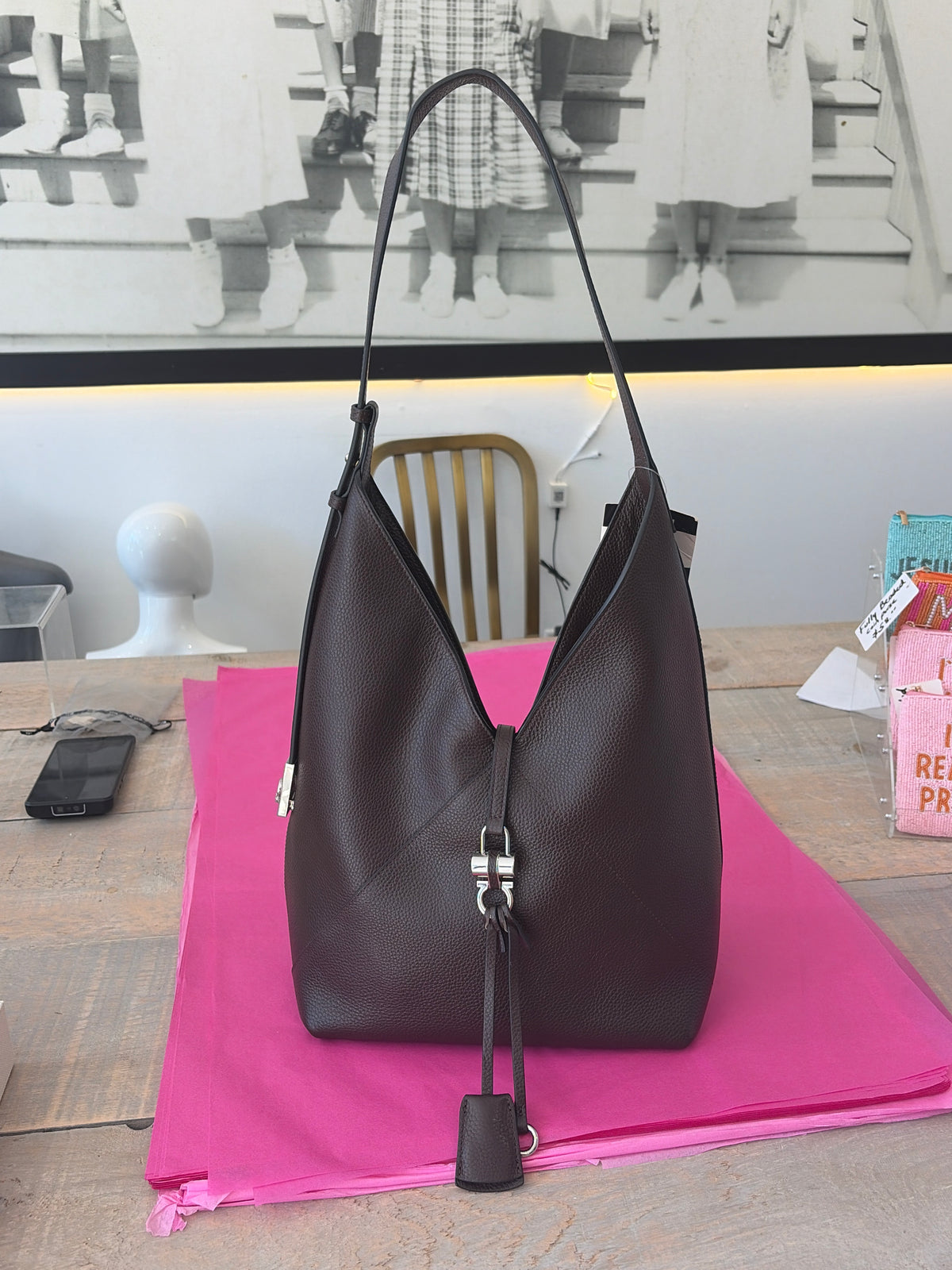 Inzi Handbag Brown