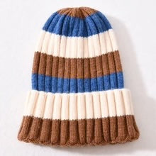 The Pathz - Cashmere beanie - blue/brown