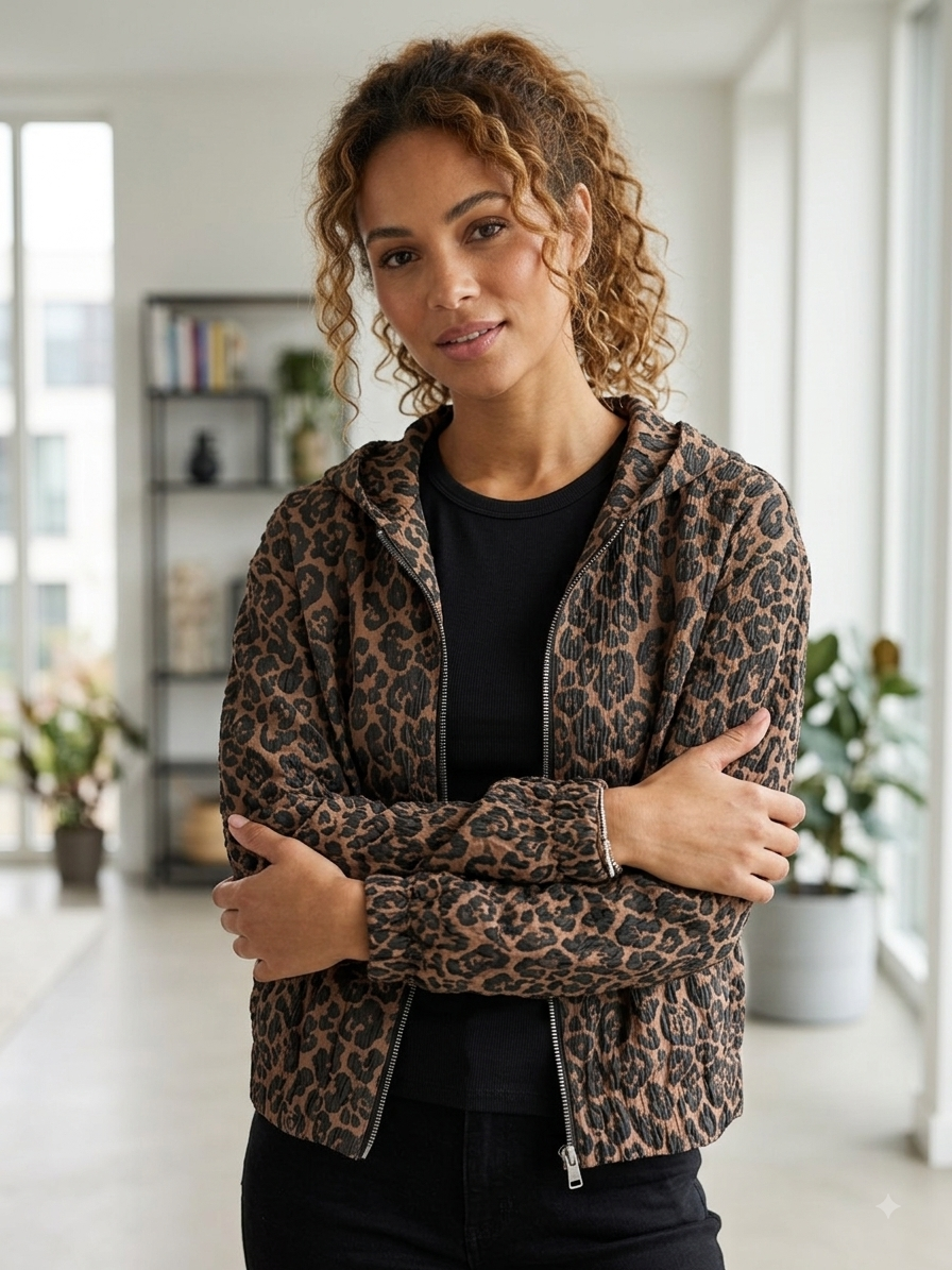 Garcia Jacket Leopard