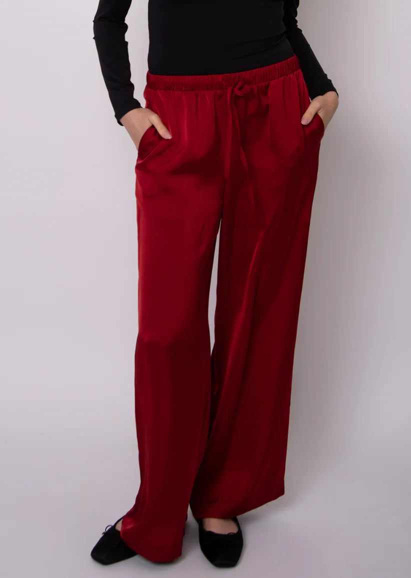 RD STYLE - Merry Pants - Burgundy