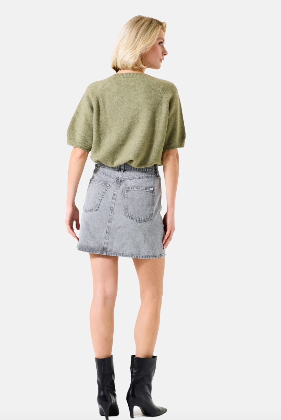 Garcia Ladies Denim Skirt with Sparkle