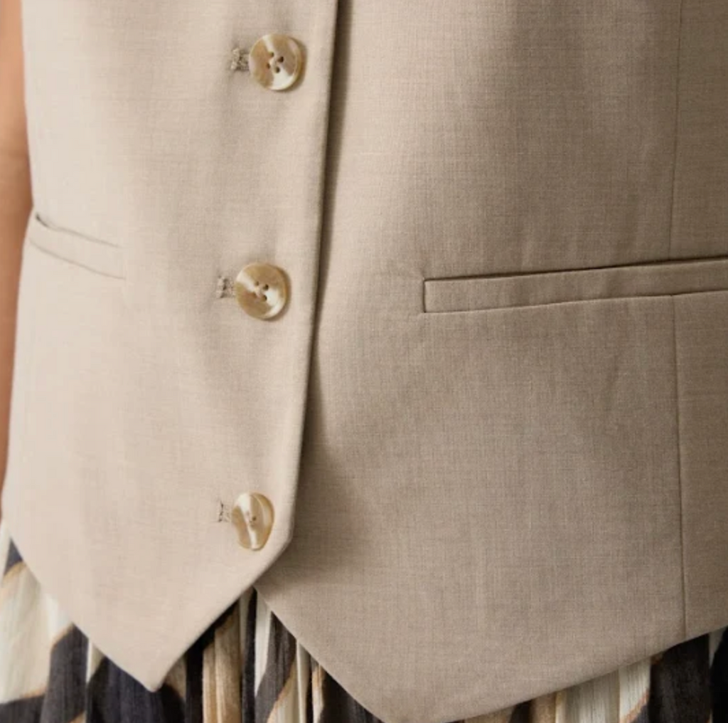 Garcia Vest Beige