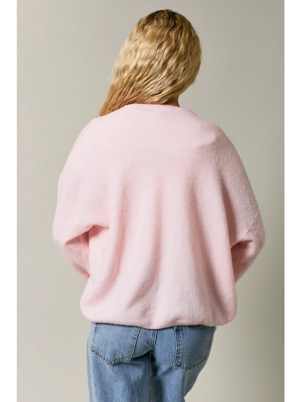 Long Sleeve Crew Neck Cardigan
