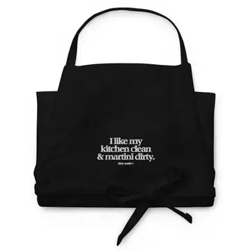 Kirty Studio Apron Black