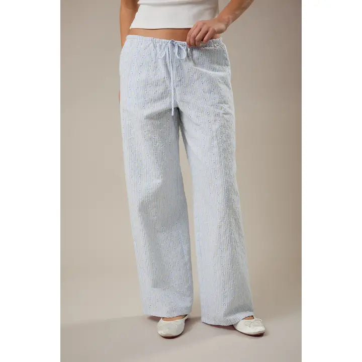 Low Waist Wide Leg Pants