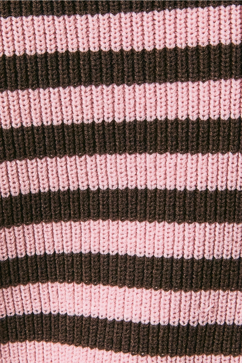 Raglan Striped Crew Neck Button Down Cardigan
