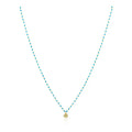 Elsa Mini Heart Necklace Turquoise