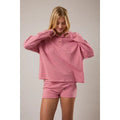 Long Sleeve Round Neck Oversized Top