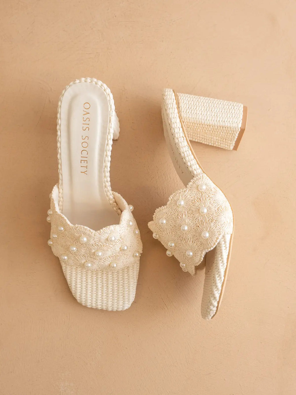 The Holland | Ivory Pearl Raffia Block