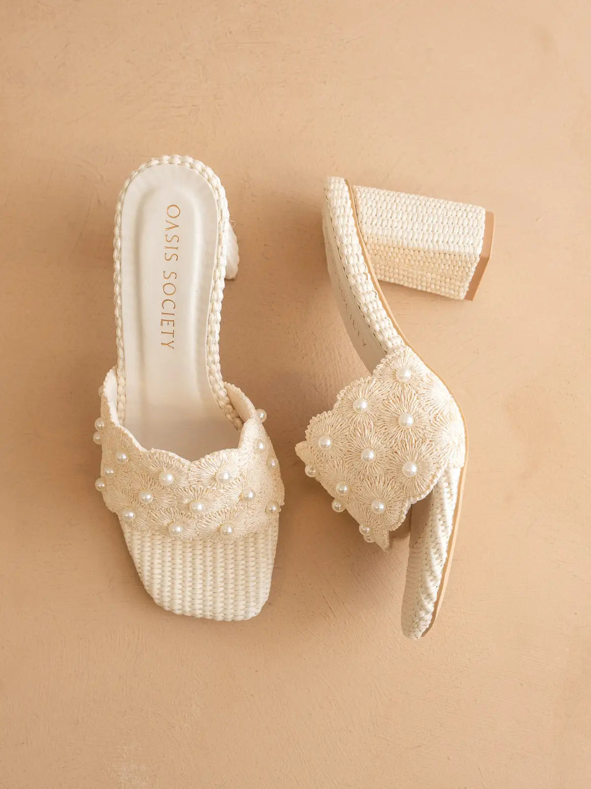 The Holland | Ivory Pearl Raffia Block