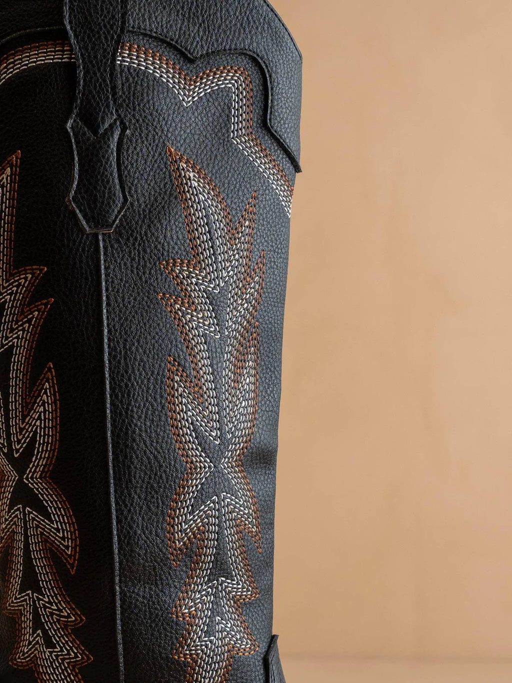 The Ainsley Black Cowboy Boot