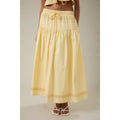 YELLOW MAXI SKIRT