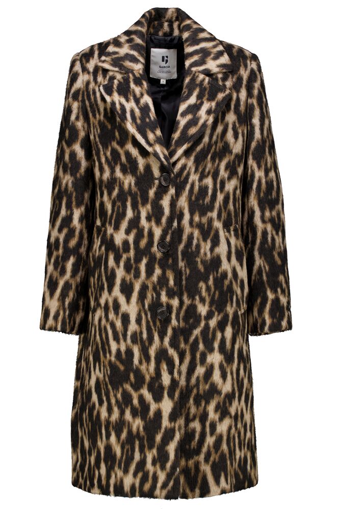 Garcia - Ladies Outdoor Coat - Leopard Print