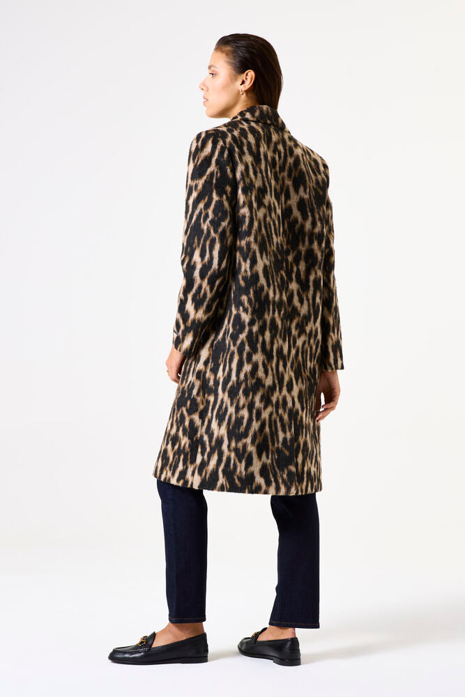 Garcia - Ladies Outdoor Coat - Leopard Print