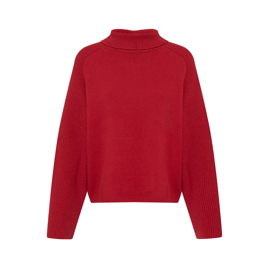 ICHI Betias Red Pullover