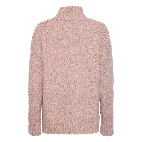 ICHI Fanny Pink Blend Sweater