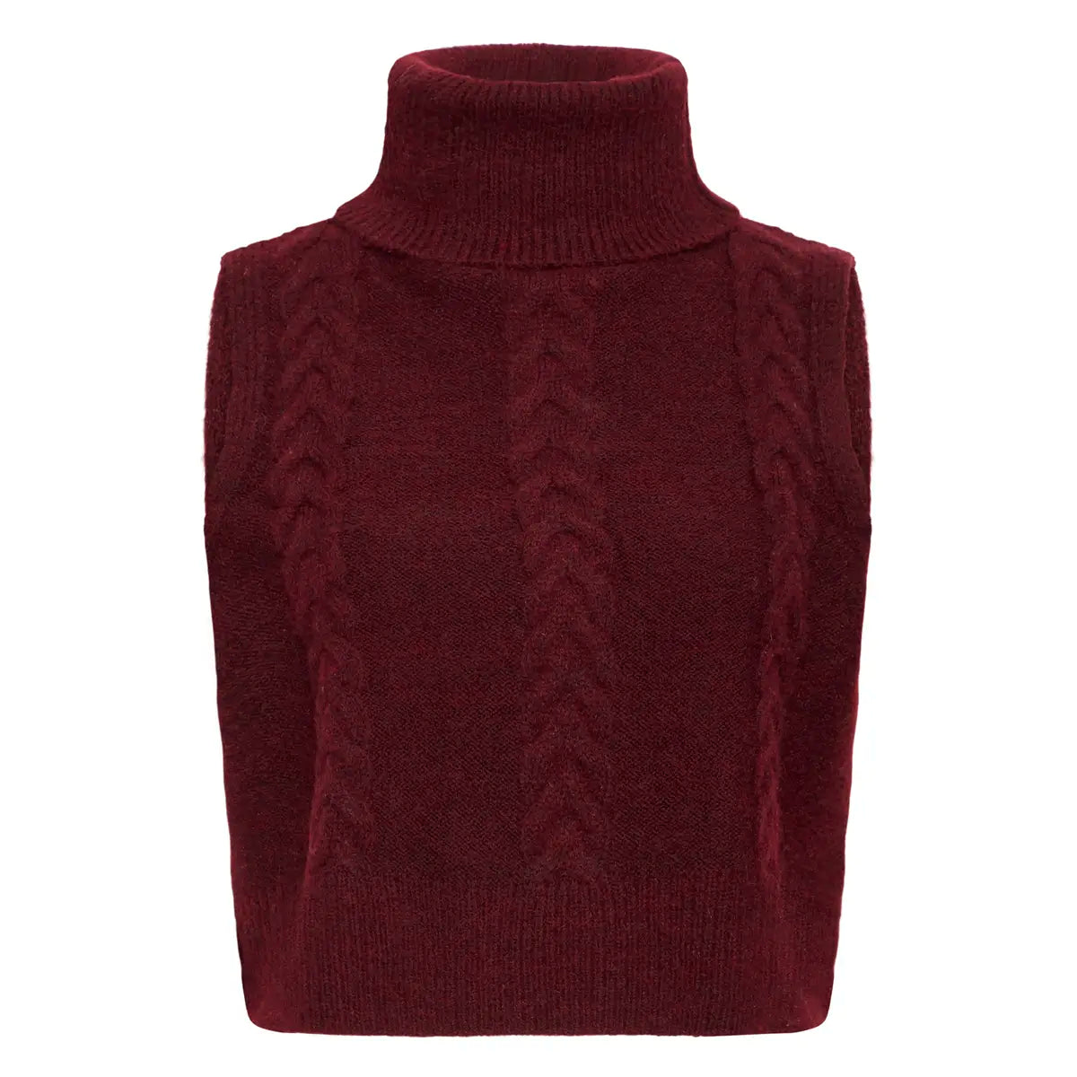 ICHI Albertine Dark Red Vest