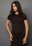 Roxi T-Shirt Dark Walnut