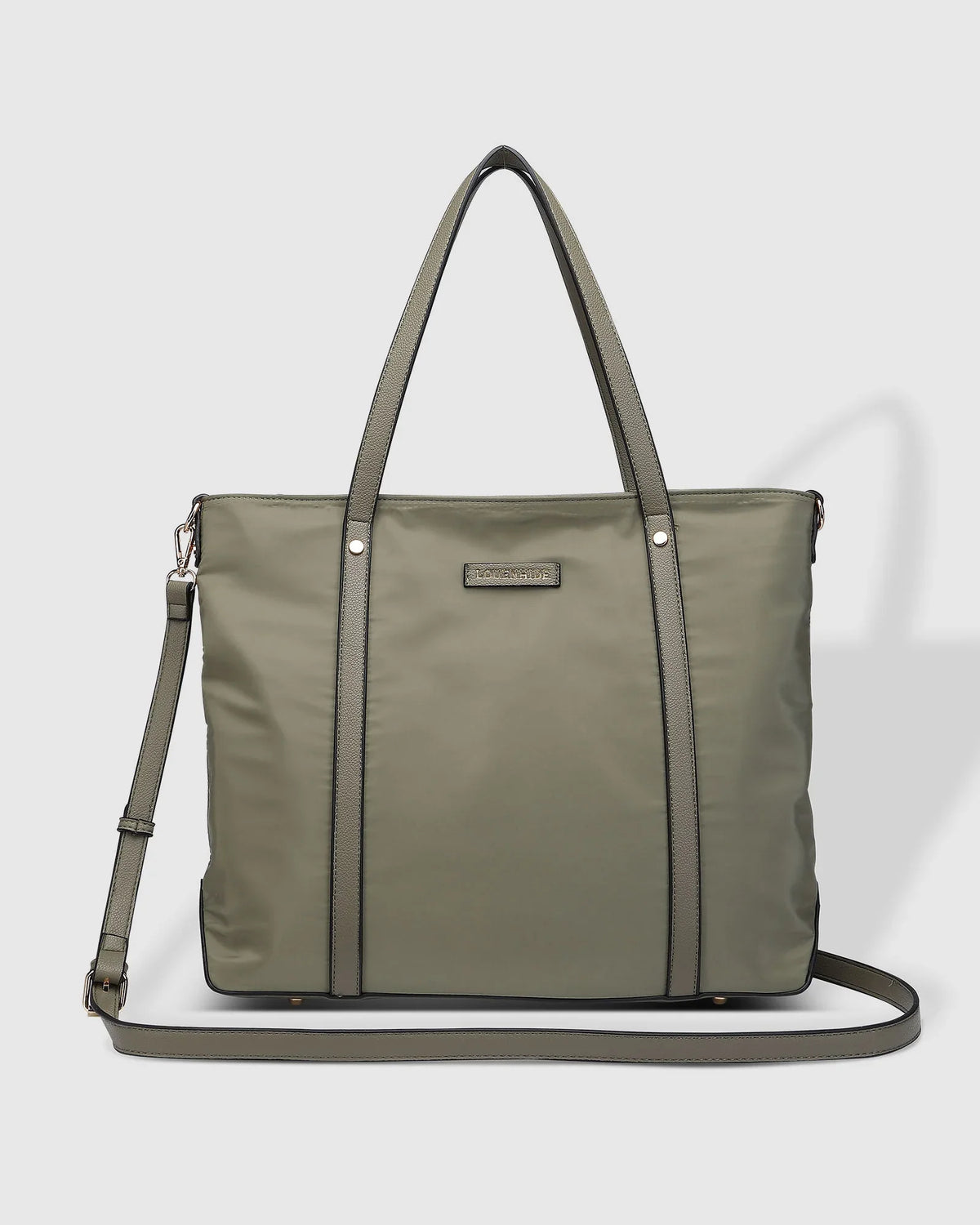 Nylon Travel Tote khaki