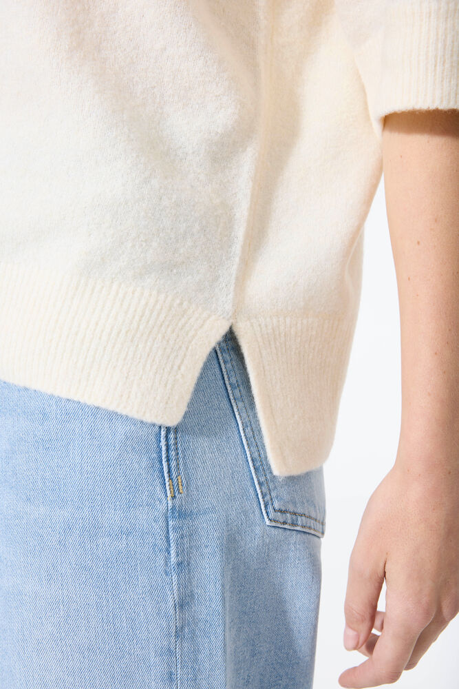 Ladies Pullover White