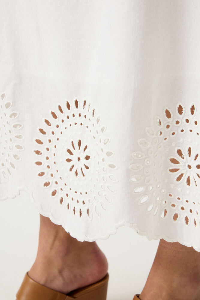 Garcia White Maxi Skirt