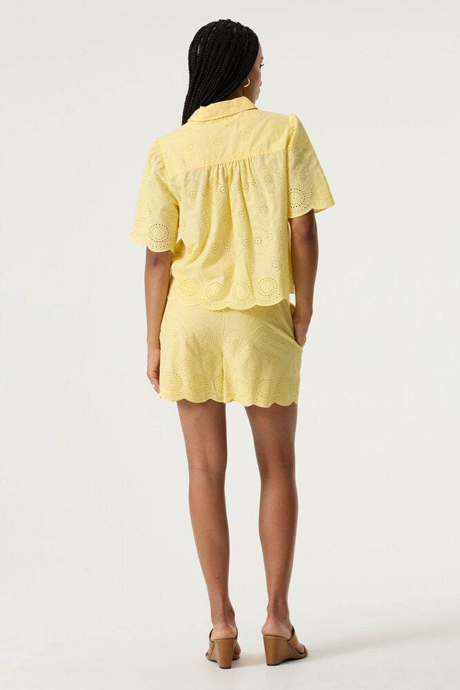 Ladies Yellow Shorts