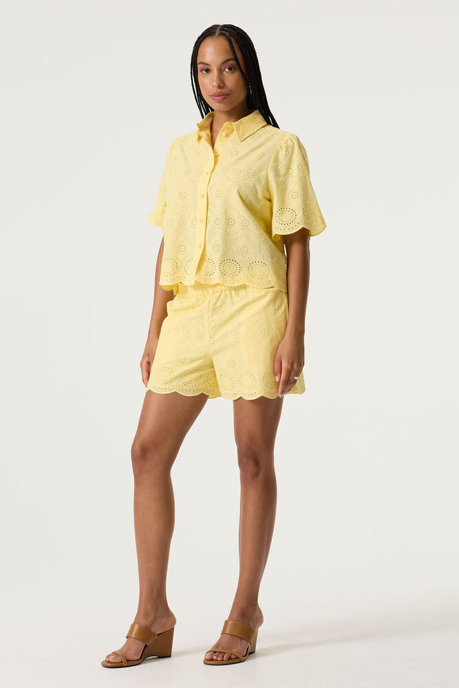 Ladies Yellow Shorts