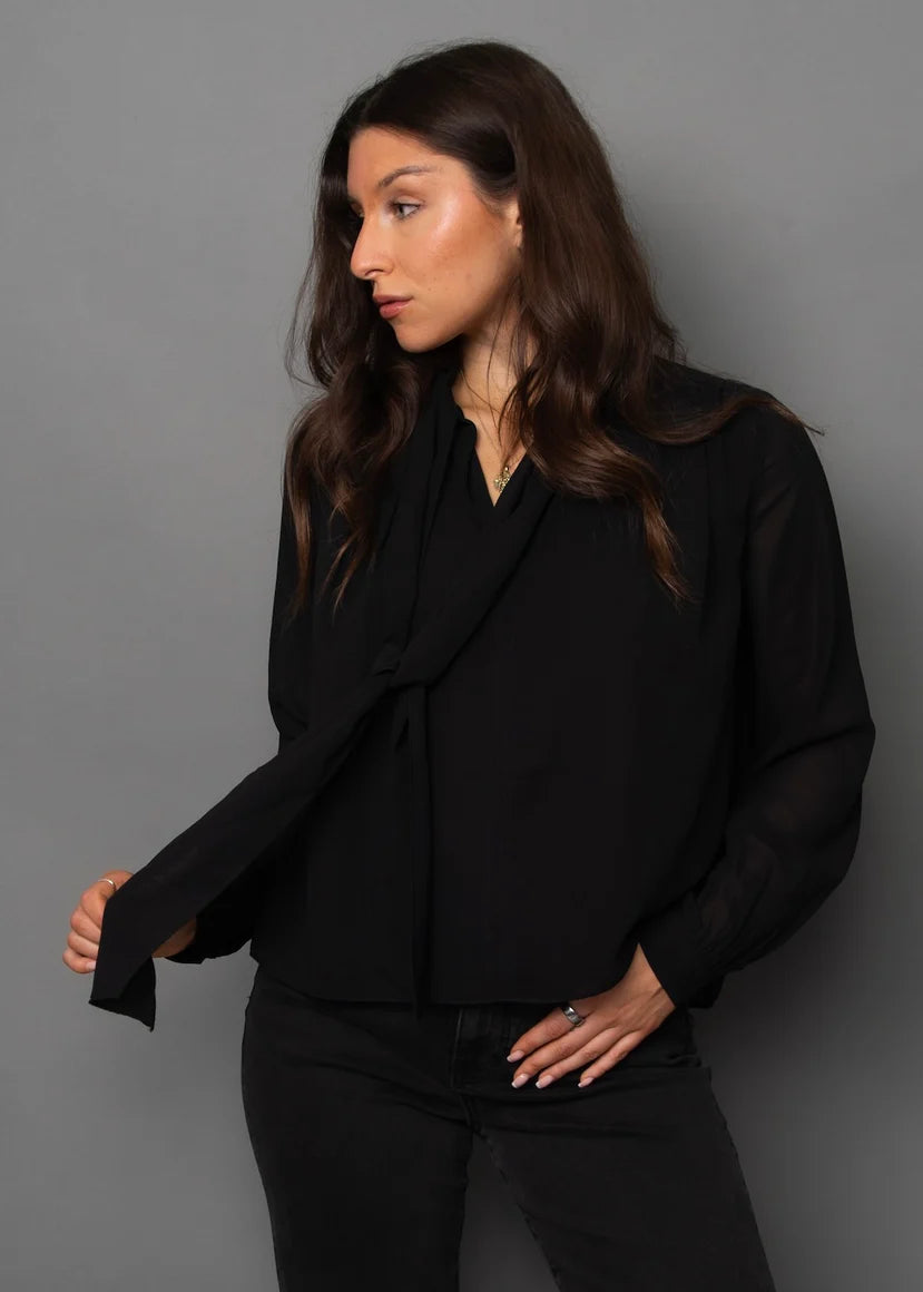 Rae V-NECK Long Sleeve Blouse