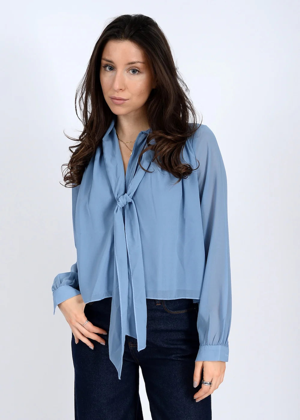 Rae V-NECK Long Sleeve Blouse
