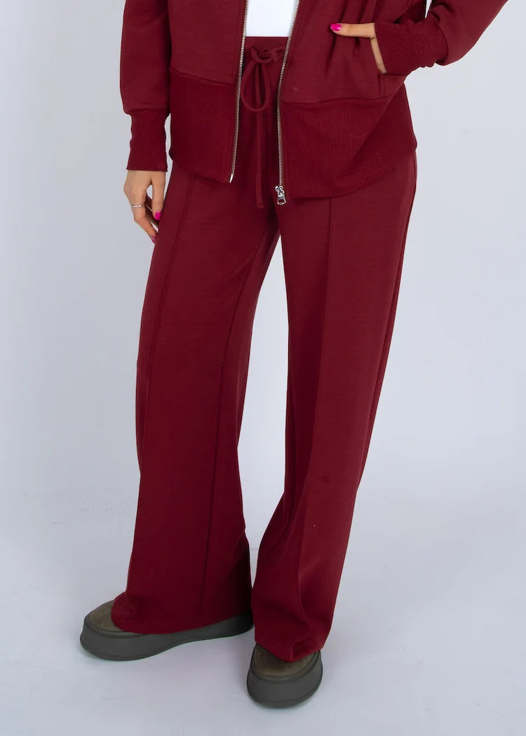 Prida Soft Knit Pants - Chili